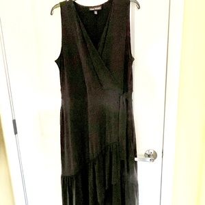 Lane Bryant size 14 / 16 black wrap dress